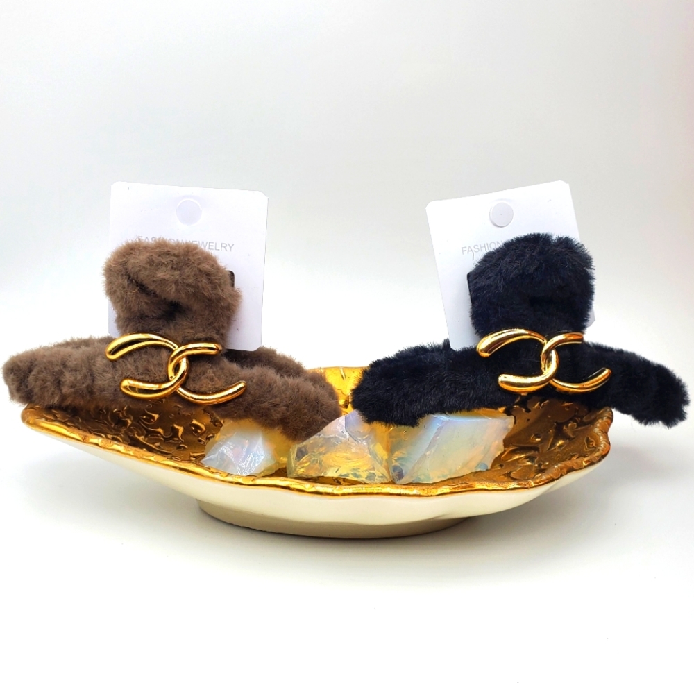 Bundle of  Two New Boutique Hair Clips